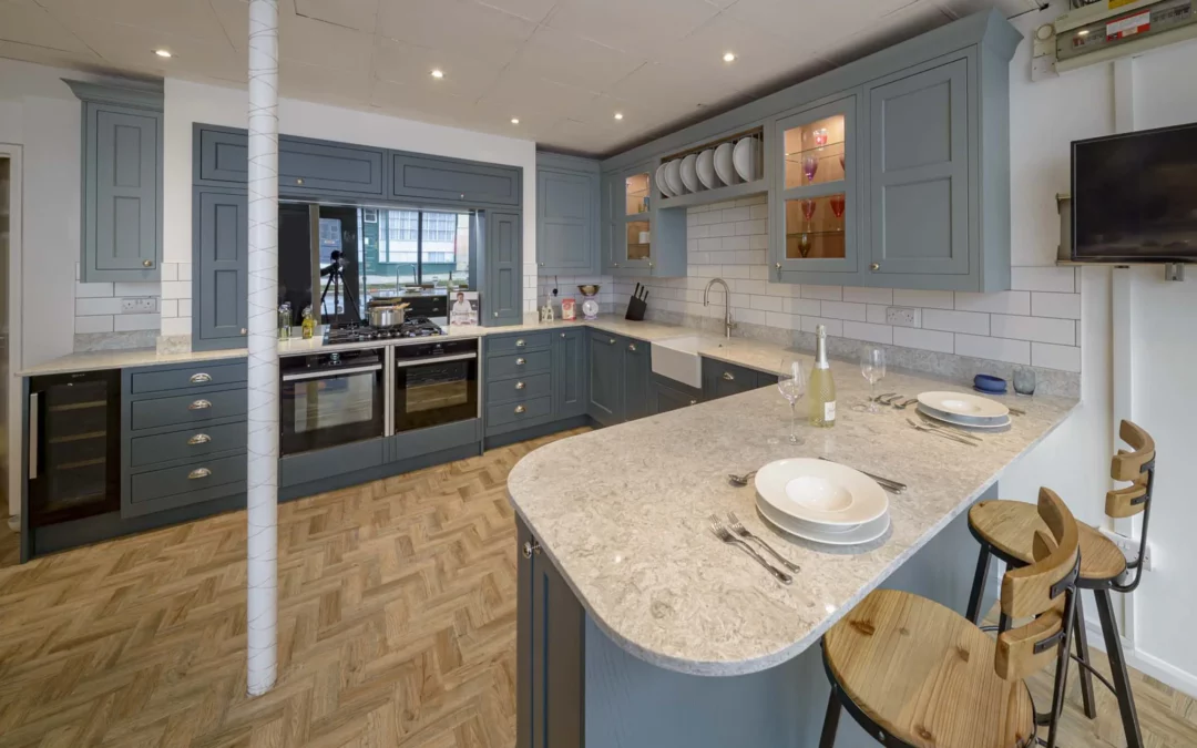 Fiji Quartz – Kitchen Design Hub Showroom – Uckfield